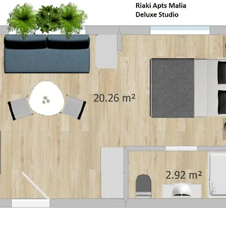 Lejlighed Riaki Apts Malia